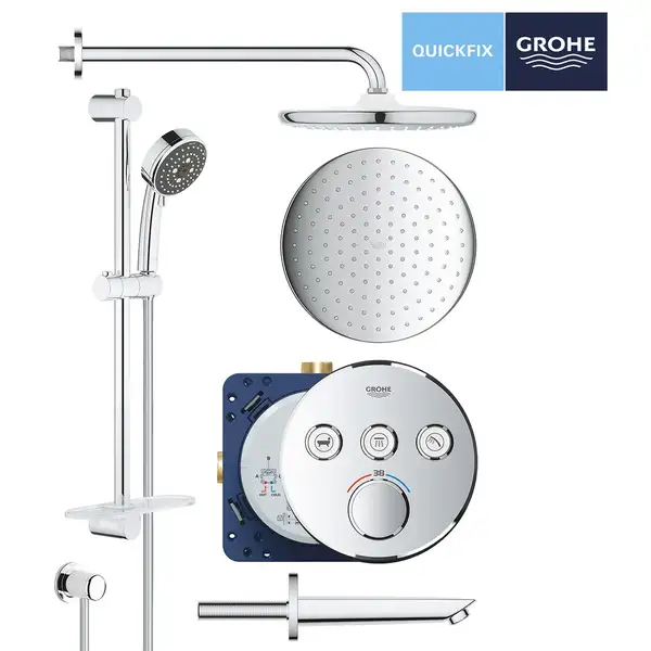 Grohe SmartControl Душевая система 3в1, хром (UA202801R3) Grohe SmartControl Душевая система 3в1, хром (UA202801R3)