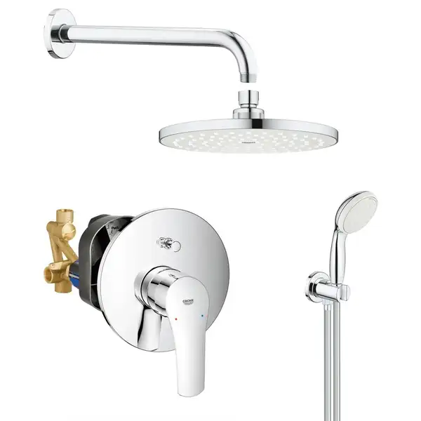 Душова система прихованого монтажу зі змішувачем Grohe Eurosmart New (UA25183004) Душова система прихованого монтажу зі змішувачем Grohe Eurosmart New (UA25183004)
