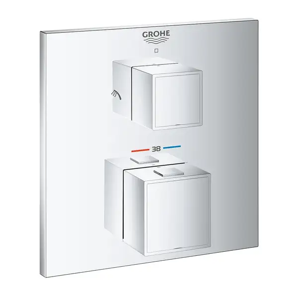 Комплект для душа Grohe Grohtherm Smartcontrol з Rainshower Mono 310 Cube, хром (UA26405SC0) Комплект для душа Grohe Grohtherm Smartcontrol з Rainshower Mono 310 Cube, хром (UA26405SC0)