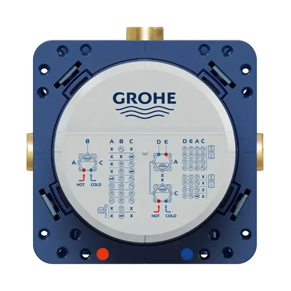 Комплект для душа Grohe Grohtherm Smartcontrol з Rainshower Mono 310 Cube, хром (UA26405SC0) Комплект для душа Grohe Grohtherm Smartcontrol з Rainshower Mono 310 Cube, хром (UA26405SC0)