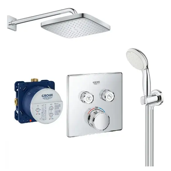 Душовий комплект із New Tempesta 250 Grohe Grohtherm SmartControl UA26415SC1 (UA26415SC1)
