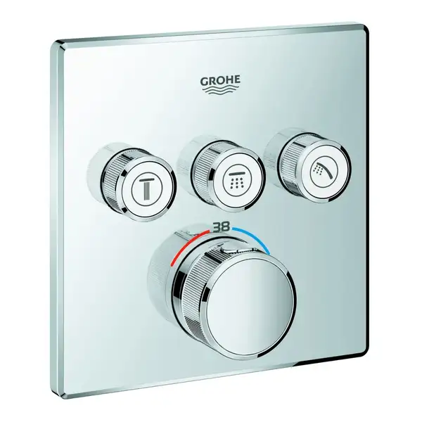 Душова система прихованого монтажу з термостатом Grohe Grohtherm SmartControl New Tempesta 250 (UA2 (UA26415SC2) Душова система прихованого монтажу з термостатом Grohe Grohtherm SmartControl New Tempesta 250 (UA2 (UA26415SC2)