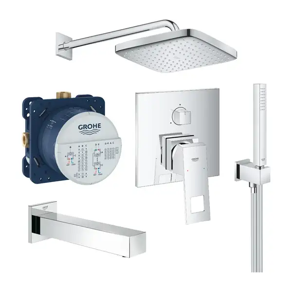 Grohe Eurocube Tempesta Cube 250 Душова система, хром (UA26417SC2)