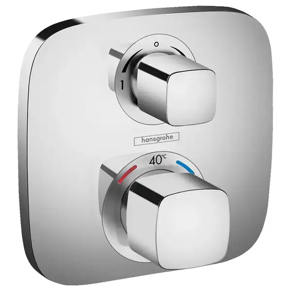 Душова система прихованого монтажу з термостатом Hansgrohe Ecostat E/Croma E/Raindance Select (колір - хром) 1572020