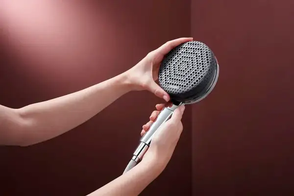 Душова система з термостатом Hansgrohe Raindance Alive Q 210/340 1jet EcoSmart з ShowerSelect Comfort, (колір - хром)  24591000