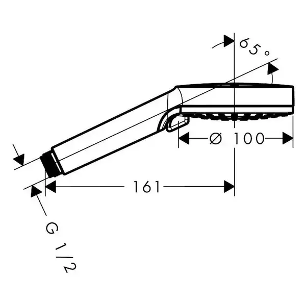 Душевая система с термостатом Hansgrohe Vernis Blend (цвет - хром) (26276000) фото 6 Aquada.com.ua Душевая система с термостатом Hansgrohe Vernis Blend (цвет - хром) (26276000) фото 6 Aquada.com.ua