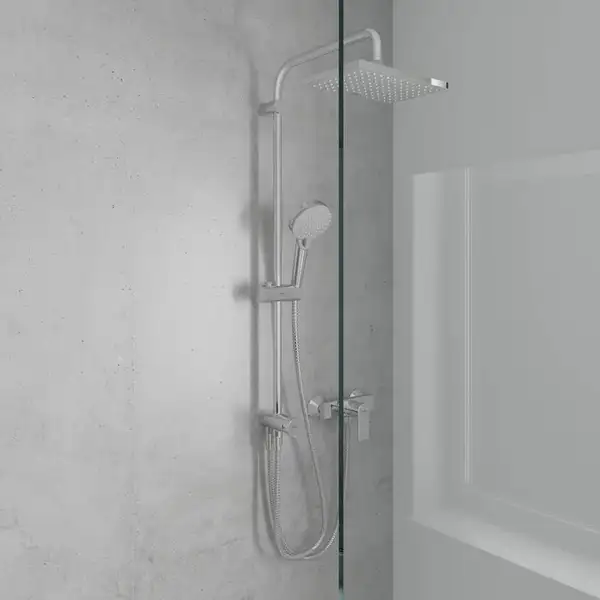 Hansgrohe Vernis Shape Душевая система 230, хром (26282000) Hansgrohe Vernis Shape Душевая система 230, хром (26282000)