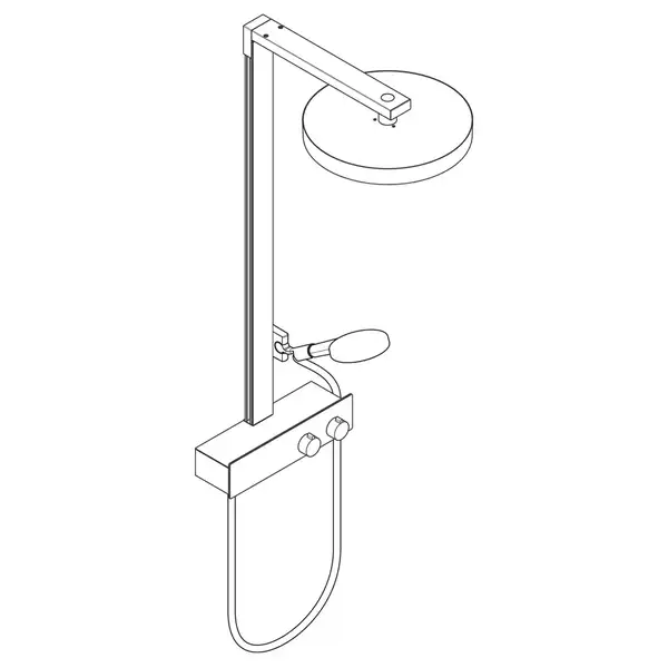Hansgrohe Rainfinity Душевая система, хром (26853000) Hansgrohe Rainfinity Душевая система, хром (26853000)