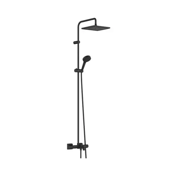 Hansgrohe Vernis Shape Душевая система с термостатом, Matt Black (26900670)