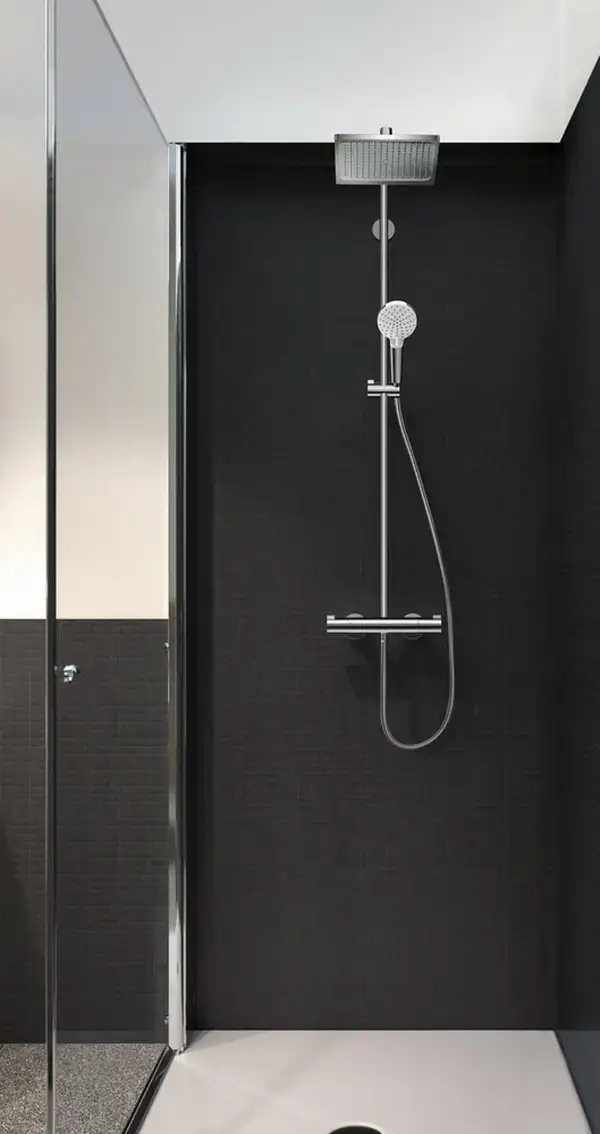 Hansgrohe Crometta E Showerpipe 240 Душевая система, хром (27281000) Hansgrohe Crometta E Showerpipe 240 Душевая система, хром (27281000)