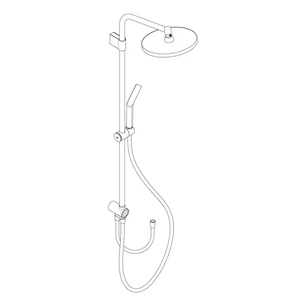Hansgrohe Activera S 240 Душевая система, хром (28074000) Hansgrohe Activera S 240 Душевая система, хром (28074000)