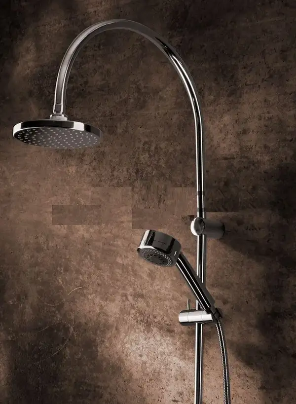 Zenta Dual Shower System (с-ма з верхн. і ручним душем) 6167705-00, KLUDI (6167705-00) Zenta Dual Shower System (с-ма з верхн. і ручним душем) 6167705-00, KLUDI (6167705-00)