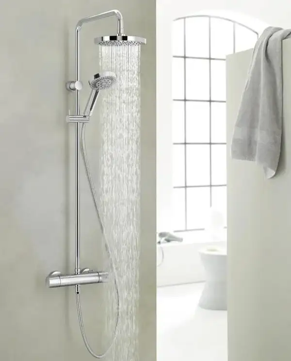 A-QAs Dual Shower System з термостатом 6619505-00 KLUDI A-QAs Dual Shower System з термостатом 6619505-00 KLUDI