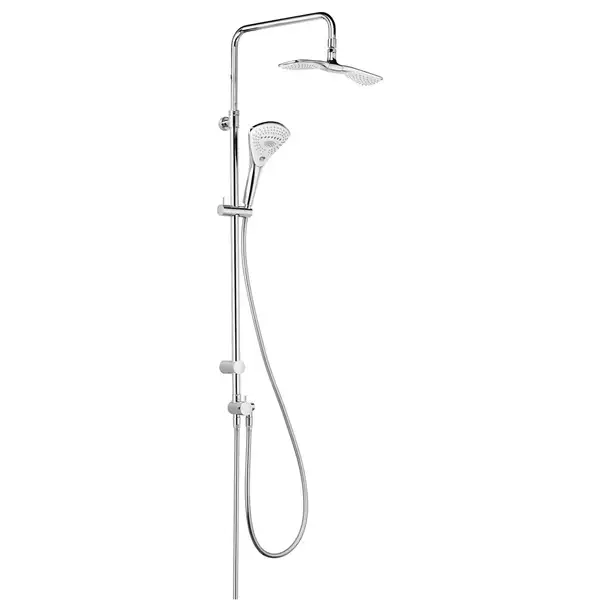Fizz Dual Shower System 6709105-00 верхній душ+ручний душ, хром Kludi НІМЕЧЧИНА Fizz Dual Shower System 6709105-00 верхній душ+ручний душ, хром Kludi НІМЕЧЧИНА