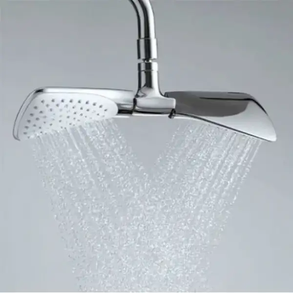 Fizz Dual Shower System 6709105-00 верхній душ+ручний душ, хром Kludi НІМЕЧЧИНА Fizz Dual Shower System 6709105-00 верхній душ+ручний душ, хром Kludi НІМЕЧЧИНА