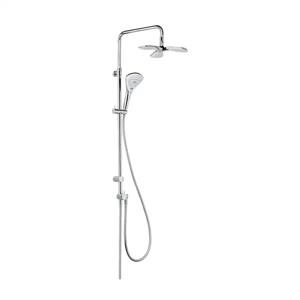 Fizz Dual Shower System 6709305-00 верхній душ+ручний душ Kludi НІМЕЧЧИНА Fizz Dual Shower System 6709305-00 верхній душ+ручний душ Kludi НІМЕЧЧИНА