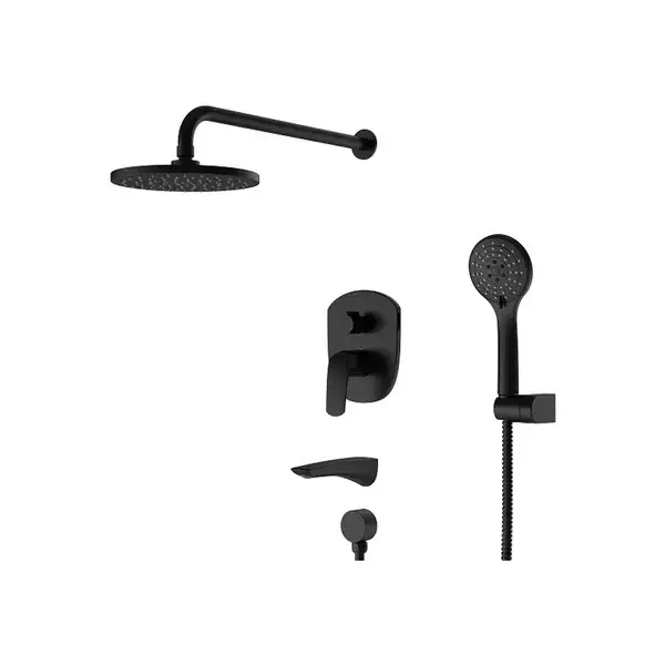KOER KB-64008-05 Душевая система встраиваемая, черная (KR3477) KOER KB-64008-05 Душевая система встраиваемая, черная (KR3477)