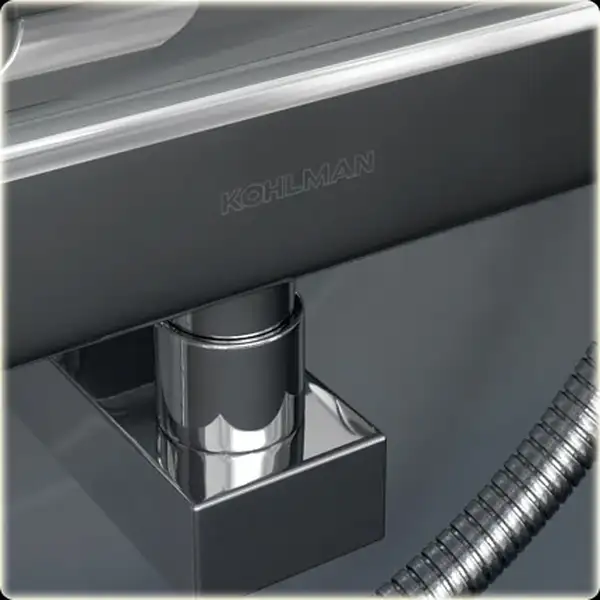 Душевой гарнитур KOHLMAN FOXAL CHROME (QW276F)