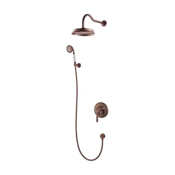 душевая система скрытого монтажа Omnires Armance antique copper (SYSAM10ORB)