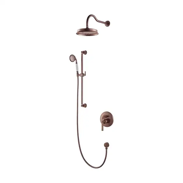 душевая система скрытого монтажа Omnires Armance antique copper (SYSAM20ORB)