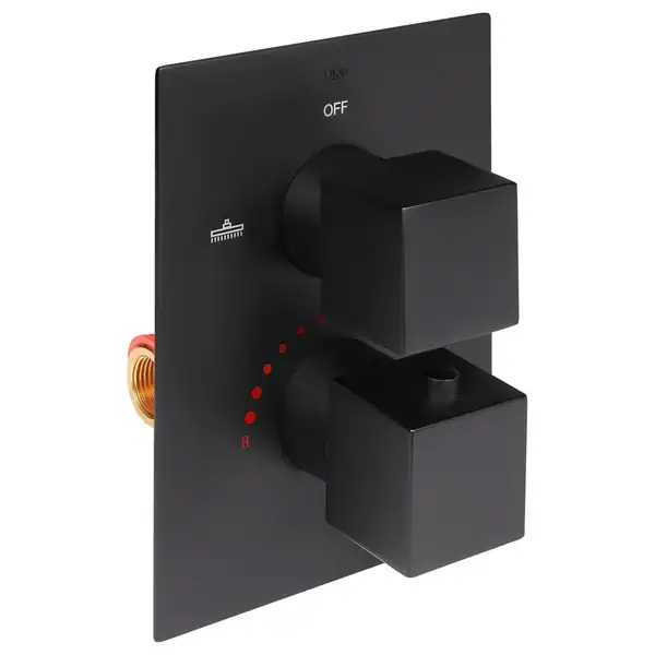 Термостатическая душевая система скрытого монтажа Qtap Aqauarius 65T103NGB (QTAQA65T103NGB)