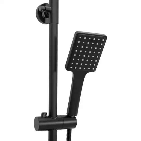 Душевой гарнитур REA SOUL BLACK с изливом (REA-B9998) Душевой гарнитур REA SOUL BLACK с изливом (REA-B9998)