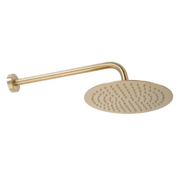 Душевая система с термостатом REA MILER BRUSHED GOLD + BOX скрытого монтажа (REA-P6716) Душевая система с термостатом REA MILER BRUSHED GOLD + BOX скрытого монтажа (REA-P6716)