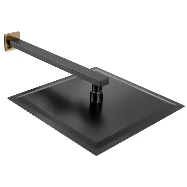 Душевой гарнитур скрытого монтажа REA SOHO BLACK AND GOLD (REA-P6950) Душевой гарнитур скрытого монтажа REA SOHO BLACK AND GOLD (REA-P6950)