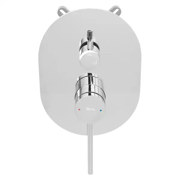 Душевая система REA OVAL CHROME + BOX скрытого монтажа (REA-P8415)