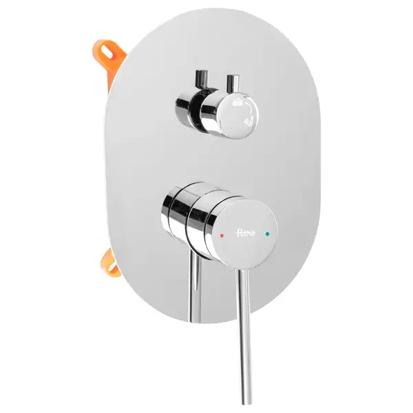 Душевая система REA OVAL CHROME + BOX скрытого монтажа (REA-P8415)
