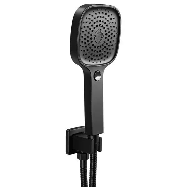 Душовий гарнітур прихованого монтажу REA ORIX BLACK + BOX чорний матовий (REA-P8465)