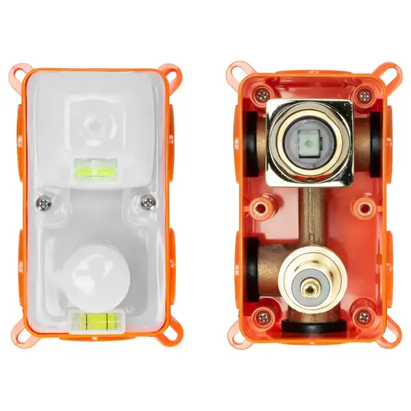 Душевая система REA OVAL GOLD + BOX скрытого монтажа (REA-P8466)