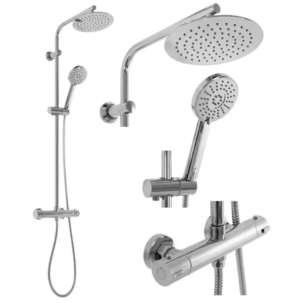 Rea Bliss Chrome Душевой гарнитур, хром (REA-P8805) Rea Bliss Chrome Душевой гарнитур, хром (REA-P8805)