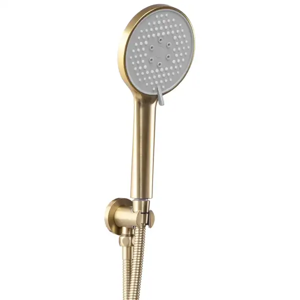 Душевая система REA VERSO BRUSHED GOLD + BOX скрытого монтажа (REA-P9150)