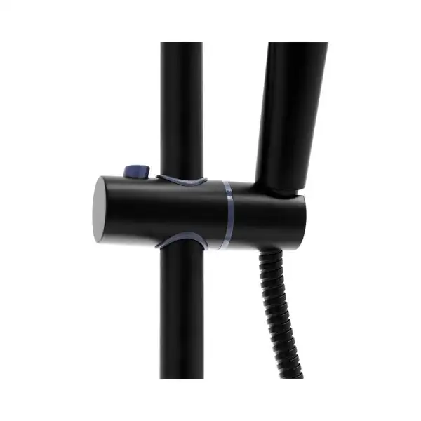 Душовий гарнітур Yoka BERGEN 25 BLACK черный з термостатом (BP.BERGEN THERM 25 BLK) Душовий гарнітур Yoka BERGEN 25 BLACK черный з термостатом (BP.BERGEN THERM 25 BLK)