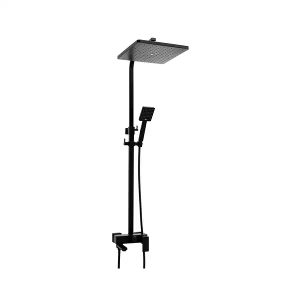 Душевой гарнитур Yoka CUBE 30 BLACK черный с изливом (BP.CUBE-30-BLK) Душевой гарнитур Yoka CUBE 30 BLACK черный с изливом (BP.CUBE-30-BLK)
