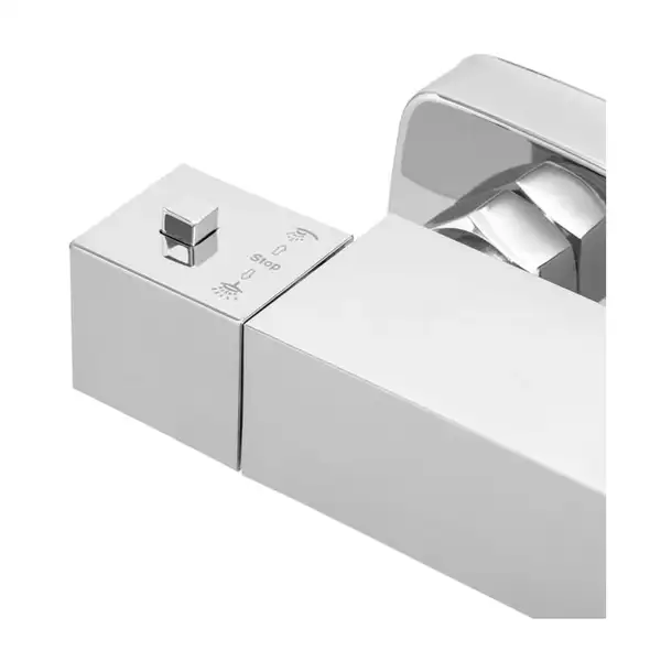 Душевой гарнитур Yoka CUBE 25 CHROM хром с термостатом (BP.CUBE THERM 25 CHRO)