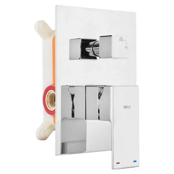 Душовий гарнітур прихованого монтажу Yoka Dual 30 CHROM + BOX хром (BP.DUAL30) Душовий гарнітур прихованого монтажу Yoka Dual 30 CHROM + BOX хром (BP.DUAL30)