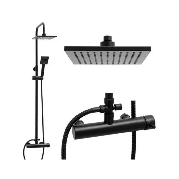 Душевой гарнитур Yoka FLOVA 20 BLACK черный (BP.FLOVA 20 BLK) Душевой гарнитур Yoka FLOVA 20 BLACK черный (BP.FLOVA 20 BLK)