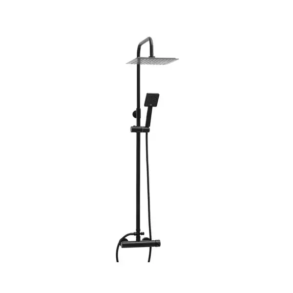Yoka Flova 25 Чорний душовий гарнітур (BP.FLOVA 25 BLK) Yoka Flova 25 Чорний душовий гарнітур (BP.FLOVA 25 BLK)