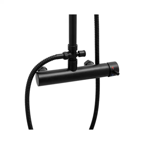 Yoka Flova 25 Чорний душовий гарнітур (BP.FLOVA 25 BLK) Yoka Flova 25 Чорний душовий гарнітур (BP.FLOVA 25 BLK)