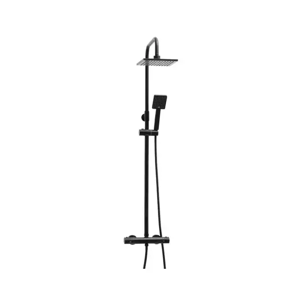 Душевой гарнитур Yoka FLOVA 20 BLACK черный с термостатом (BP.FLOVA THERM 20 BLK) Душевой гарнитур Yoka FLOVA 20 BLACK черный с термостатом (BP.FLOVA THERM 20 BLK)