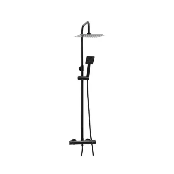 Душевой гарнитур Yoka FLOVA 25 BLACK черный с термостатом (BP.FLOVA THERM 25 BLK) Душевой гарнитур Yoka FLOVA 25 BLACK черный с термостатом (BP.FLOVA THERM 25 BLK)