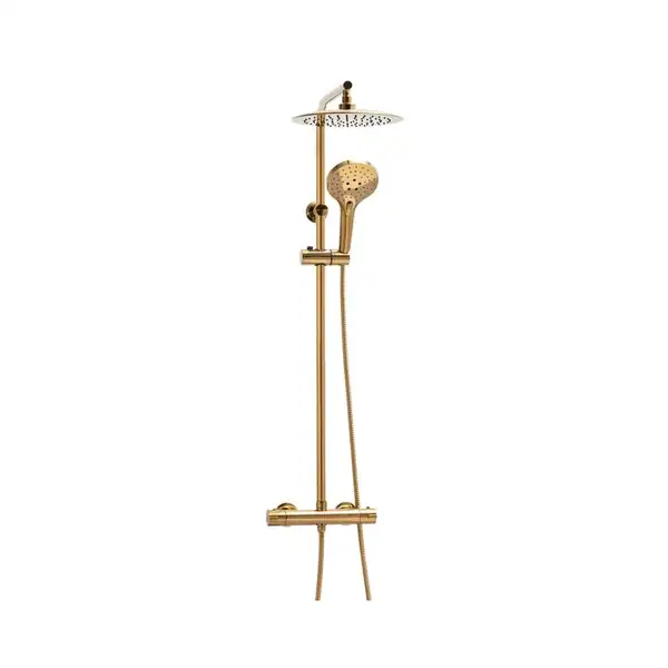 Душевой гарнитур Yoka OMAN 25 THERM L.GOLD золотой (BP.OMAN25-THERM-GLD) Душевой гарнитур Yoka OMAN 25 THERM L.GOLD золотой (BP.OMAN25-THERM-GLD)