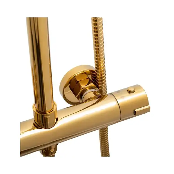 Душевой гарнитур Yoka OMAN 25 THERM L.GOLD золотой (BP.OMAN25-THERM-GLD) Душевой гарнитур Yoka OMAN 25 THERM L.GOLD золотой (BP.OMAN25-THERM-GLD)