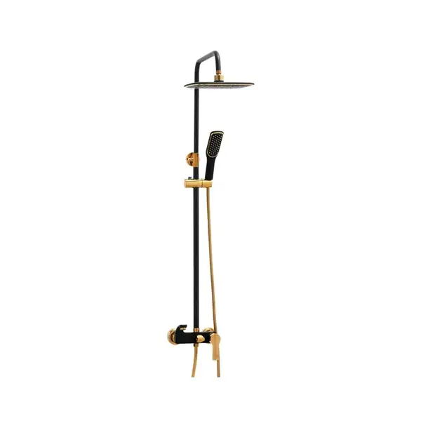 Душовий гарнітур Yoka ROXY GOLD BLACK MATT золотий з виливом (BP.ROXY) Душовий гарнітур Yoka ROXY GOLD BLACK MATT золотий з виливом (BP.ROXY)