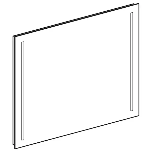 Зеркало с LED подсветкой Geberit Option 80 х h65 х 3,6 см (500.588.00.1) Зеркало с LED подсветкой Geberit Option 80 х h65 х 3,6 см (500.588.00.1)
