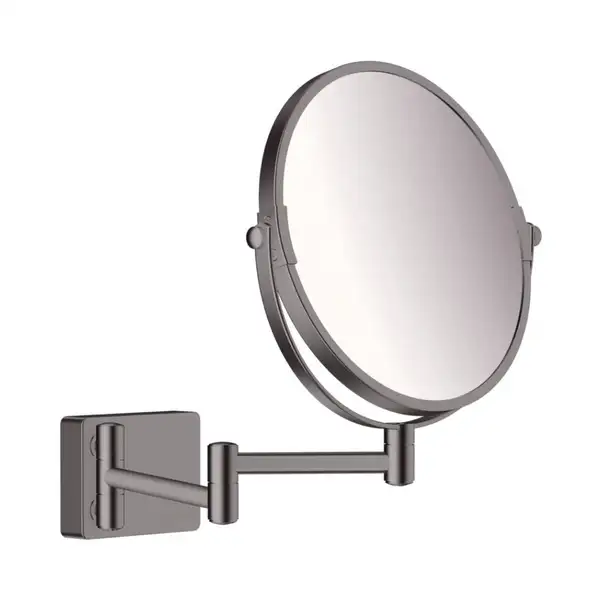 Дзеркало для гоління Hansgrohe AddStoris, чорний матовий хром (41791340) Дзеркало для гоління Hansgrohe AddStoris, чорний матовий хром (41791340)