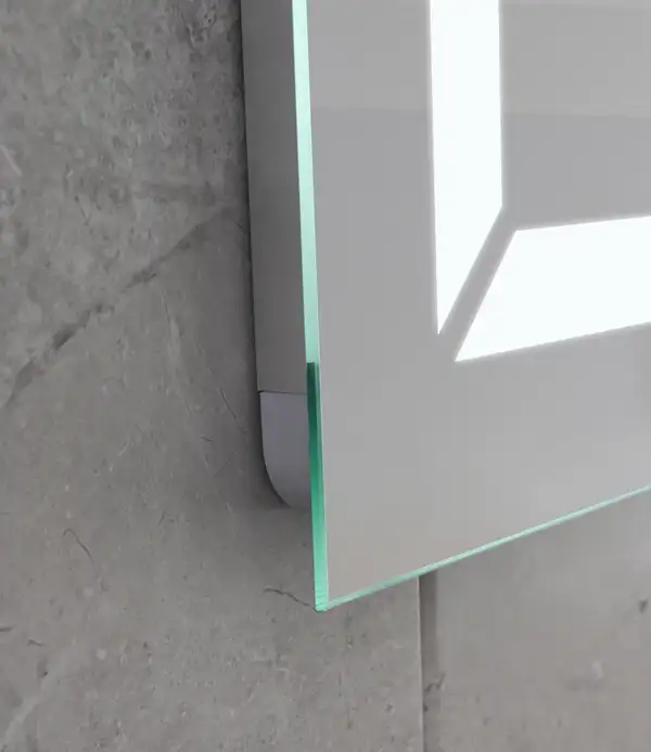 Дзеркало Mixxus LIGHT MR01-90x70 з Led Touch, Anti-fog, димером, регулятором яскравості, годинником (MI5999) Дзеркало Mixxus LIGHT MR01-90x70 з Led Touch, Anti-fog, димером, регулятором яскравості, годинником (MI5999)