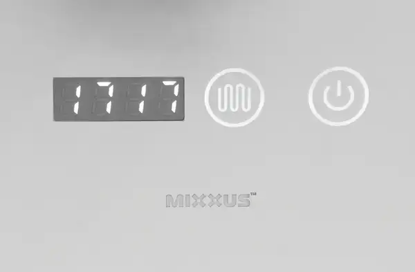 Дзеркало Mixxus LIGHT MR01-90x70 з Led Touch, Anti-fog, димером, регулятором яскравості, годинником (MI5999) Дзеркало Mixxus LIGHT MR01-90x70 з Led Touch, Anti-fog, димером, регулятором яскравості, годинником (MI5999)